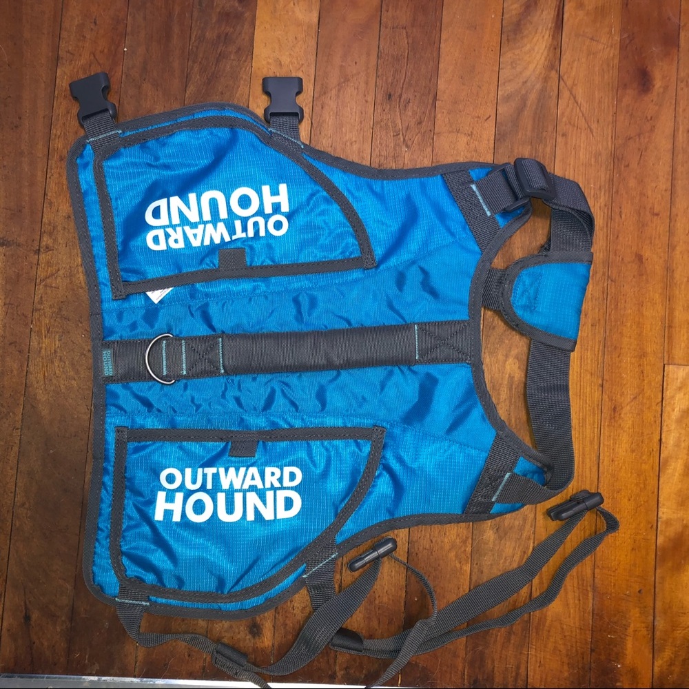 Dog hiking vest